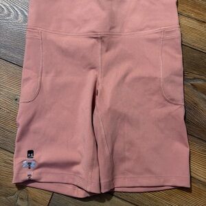 Under Armour Women's Athletic Shorts in Dusty Pink